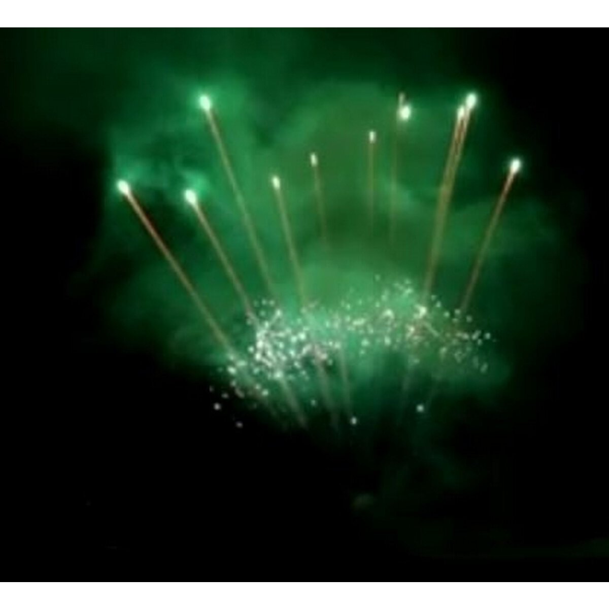 Green/Gold Fächer Green/Gold Fächer