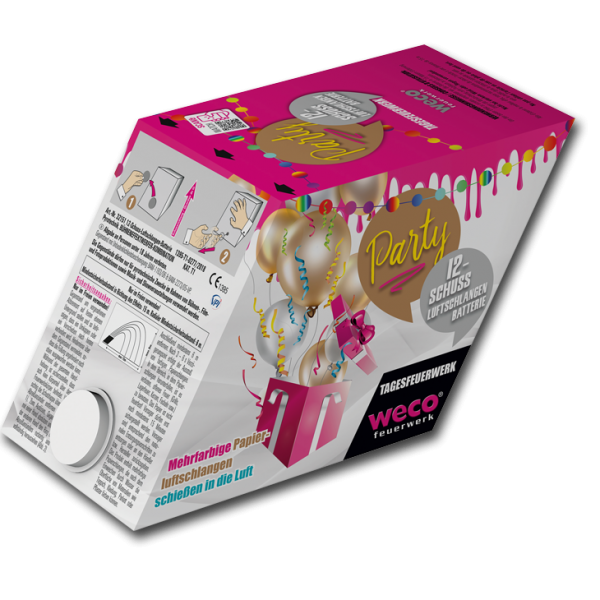 Party - Luftschlangen Batterie Party - Luftschlangen Batterie