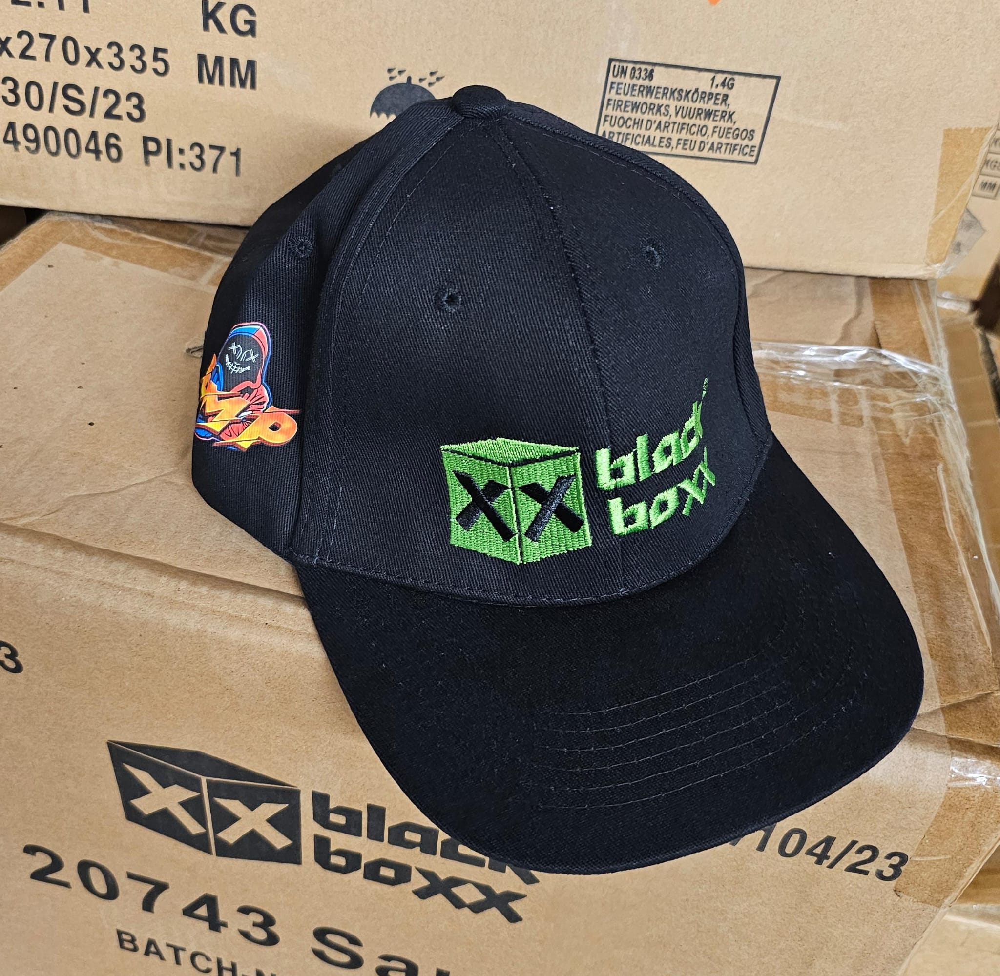 Blackboxx Baseball Cap mit 3x Logo Blackboxx Baseball Cap mit 3x Logo